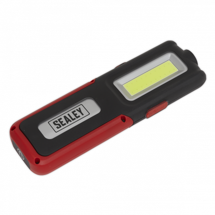 Rechargeable Inspection Light 5W COB & 3W SMD LED with Power Bank - Red LED318R