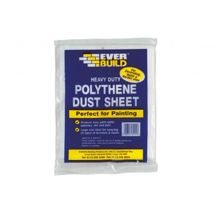 Polythene Dust Sheet 3.6 x 2.7m EVBPOLYDS129