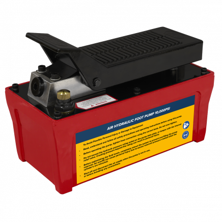 Air Hydraulic Foot Pump 10,000psi RE109