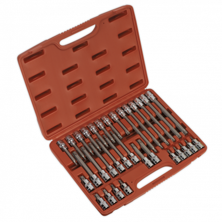 TRX-Star* Socket Bit Set 32pc 1/2"Sq Drive AK2194