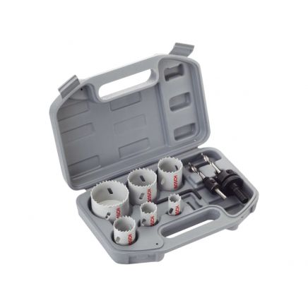 Electrician's HSS Bi-metal Holesaw Set, 9 Piece BPA608580804
