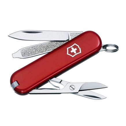 Classic SD Swiss Army Knife Red Blister Pack VICCLASSDB