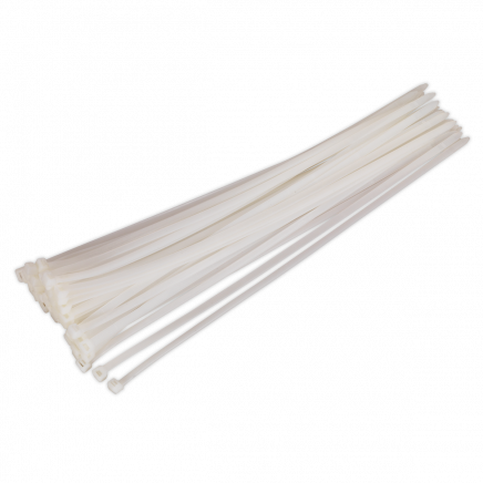 Cable Tie 450 x 7.6mm White Pack of 50 CT45076P50W