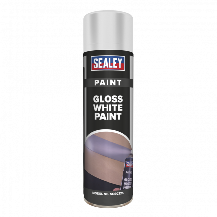 White Gloss Paint 500ml SCS032S