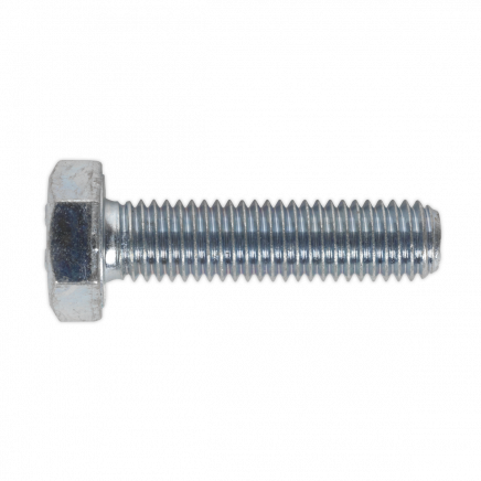 HT Setscrew M10 x 40mm 8.8 Zinc Pack of 25 SS1040