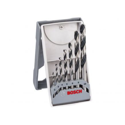 HSS Twist PointTeQ Drill Bit Set, 7 Piece BPA608577347