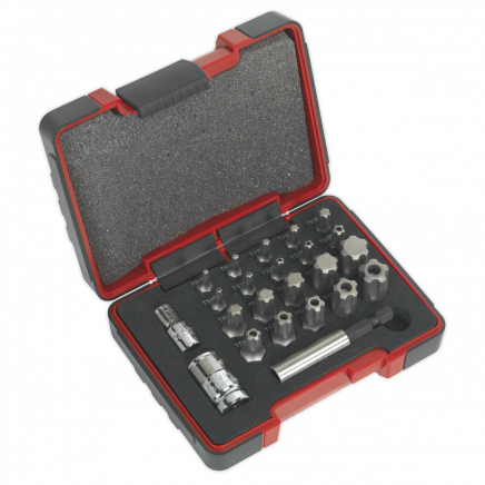 TRX-P* & Security TRX-TS* Bit Set 23pc 1/4" & 3/8"Sq Drive AK6226