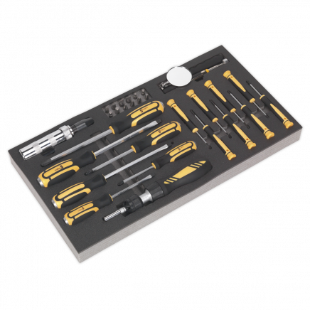 Tool Tray with Screwdriver Set 36pc S01128