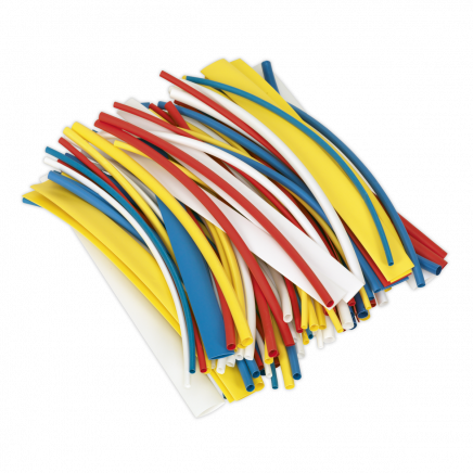 Heat Shrink Tubing Mixed Colours 200mm 100pc HST200MC