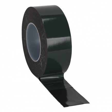 Double-Sided Adhesive Foam Tape 50mm x 10m Green Backing DSTG5010