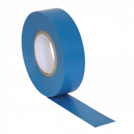 PVC Insulating Tape 19mm x 20m Blue Pack of 10 ITBLU10