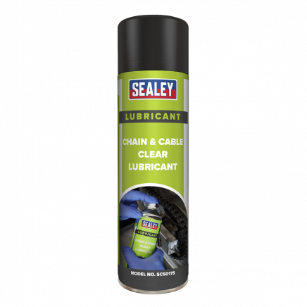 Chain & Cable Clear Lubricant 500ml SCS017S