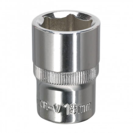 WallDrive® Socket 18mm 1/2"Sq Drive Fully Polished SP1218