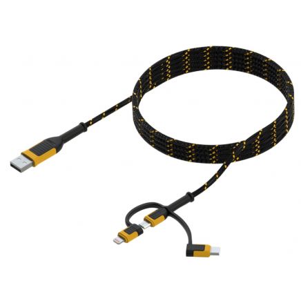 Reinforced Braided 3-in-1 Combo Cable 1.8m (6ft) DWT1311356