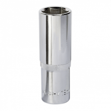 WallDrive® Socket 19mm Deep 1/2"Sq Drive Fully Polished SP1219D