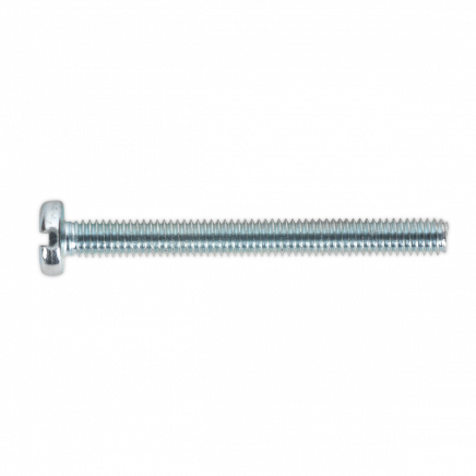 Machine Screw M4 x 40mm Pan Head Slot Zinc Pack of 50