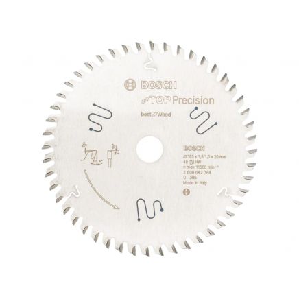 Best for Wood Circular Saw Blade 165 x 20mm x 48T BPA608642384