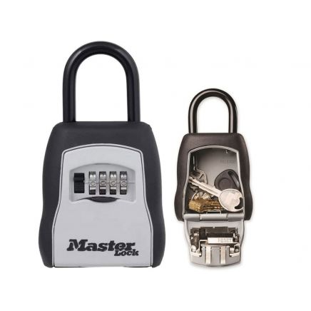 5400E Portable Shackled Combination Key Lock Box (Up To 3 Keys) MLK5400E