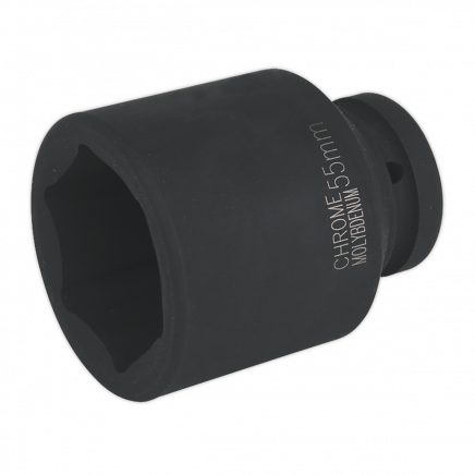 Impact Socket 55mm Deep 1"Sq Drive IS155D