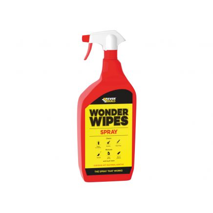 Multi-Use Wonder Wipes Spray 1 litre EVBWIPESPRAY