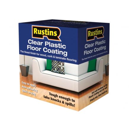 Clear Plastic Floor Coating Kit