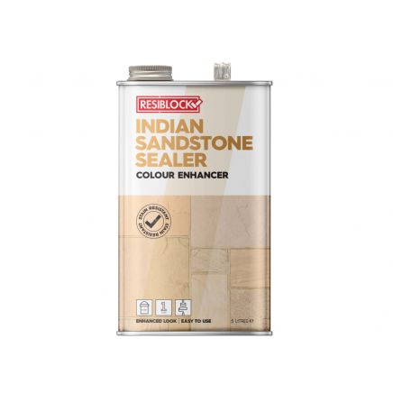 Resiblock Indian Sandstone Sealer Colour Enhancer 5 litre EVBRBINDENH5