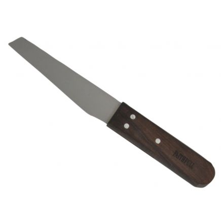 Shoe Knife 112mm (4.3/8in) - Hardwood Handle FAIKSHOER