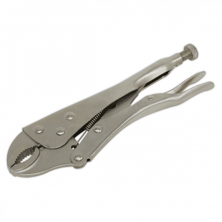 Locking Pliers 215mm Curved Jaw S0487