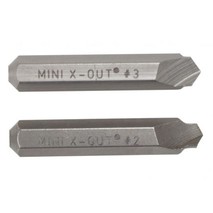 Mini X-Out® Screw Extractors Wood Screw Sizes No.6-10 BOAMINIX