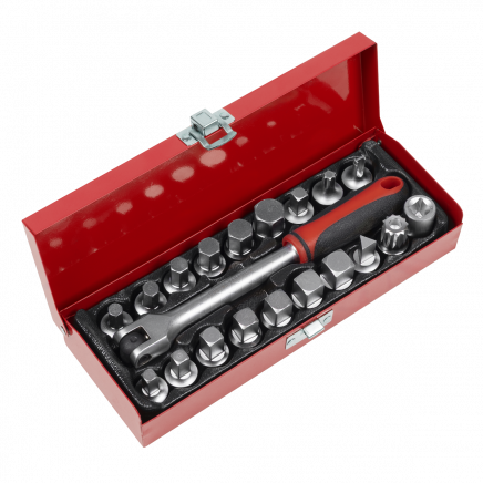 Oil Drain Plug Key Set 3/8"Sq Drive 20pc AK759