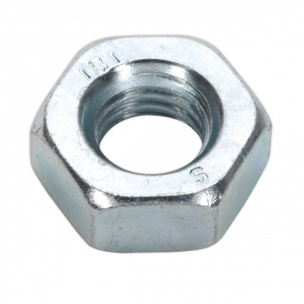 Steel Nut DIN 934 - M10 Zinc Pack of 100 SN10