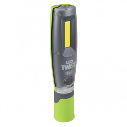 LED Twist Rechargeable Inspection Light Green LED2001G