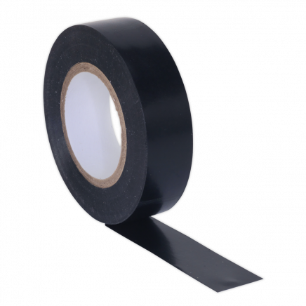 PVC Insulating Tape 19mm x 20m Black Pack of 10 ITBLK10