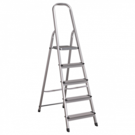 Aluminium Step Ladder 5-Tread EN 131 ASL5