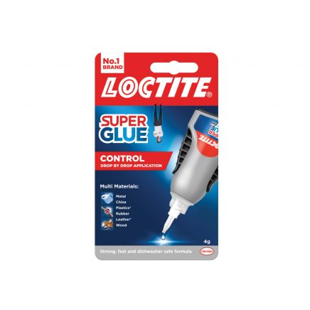 Super Glue Liquid, Control Bottle 4g LOCSGLC4GNR