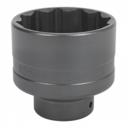 Impact Socket 65mm 12-Point 3/4"Sq Drive SX0150