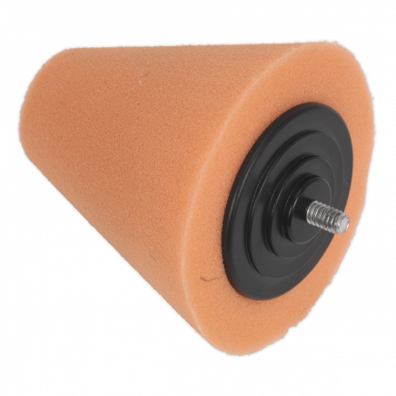 Buffing & Polishing Foam Cone Orange/Firm PTCCHC85O