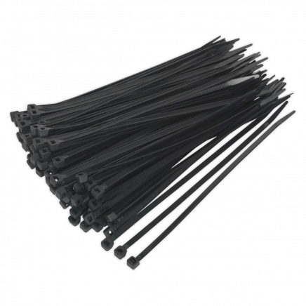 Cable Tie 200 x 4.8mm Black Pack of 100 CT20048P100