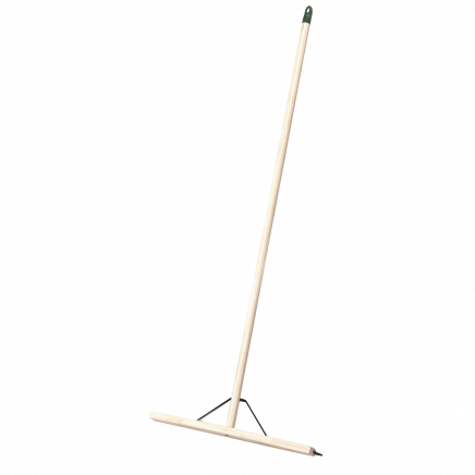 Rubber Floor Squeegee 24"(600mm) with Wooden Handle BM24RS