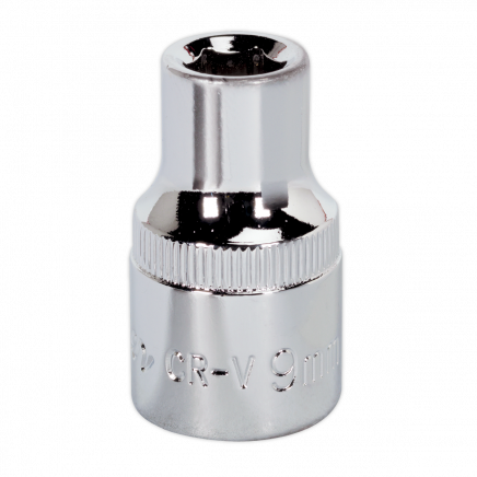 WallDrive® Socket 9mm 1/2"Sq Drive Fully Polished SP1209