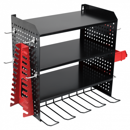 Power Tool Storage Rack with Shelves PTSR4