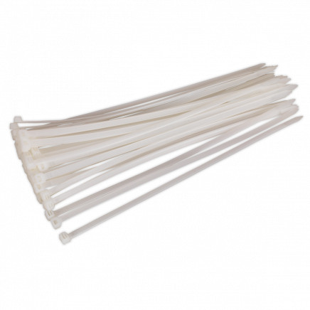 Cable Tie 350 x 7.6mm White Pack of 50 CT35076P50W