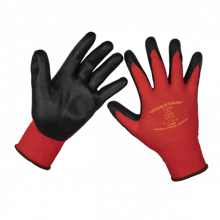 Flexi Grip Nitrile Palm Gloves (Large) - Pair 9125L