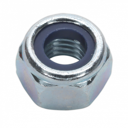 Nylon Locknut M10 Zinc Pack of 100 NLN10