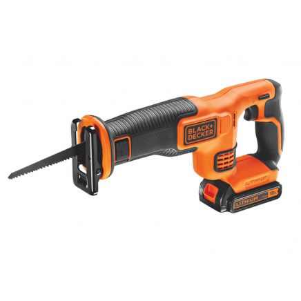 BDCR18C1 Reciprocating Saw 18V 1 x 1.5Ah Li-ion B/DBDCR18C1