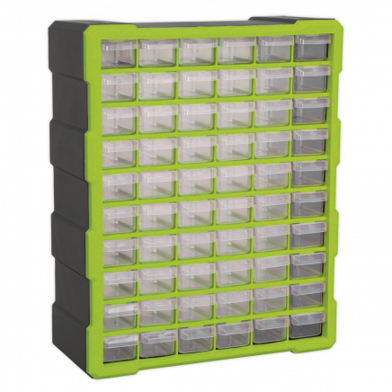 Cabinet Box 60 Drawer - Hi-Vis Green/Black APDC60HV