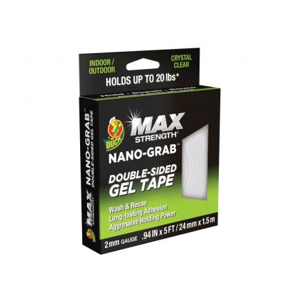 DUCK MAX STRENGTH® NANO-GRAB™ Tape 24mm x 1.5m SHU287264