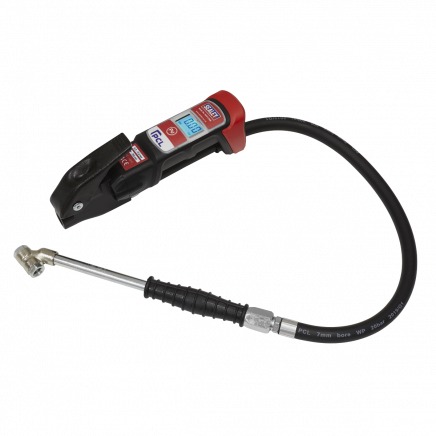 Premier Anodised Digital Tyre Inflator with Twin Push-On Connector SA37/96B