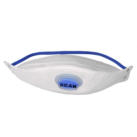 Tri Fold Valved Disposable Mask FFP2 (Pack 3) SCAPPEP2TFV