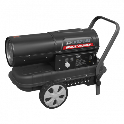 Space Warmer® Kerosene/Diesel Heater 70,000Btu/hr with Wheels AB7081